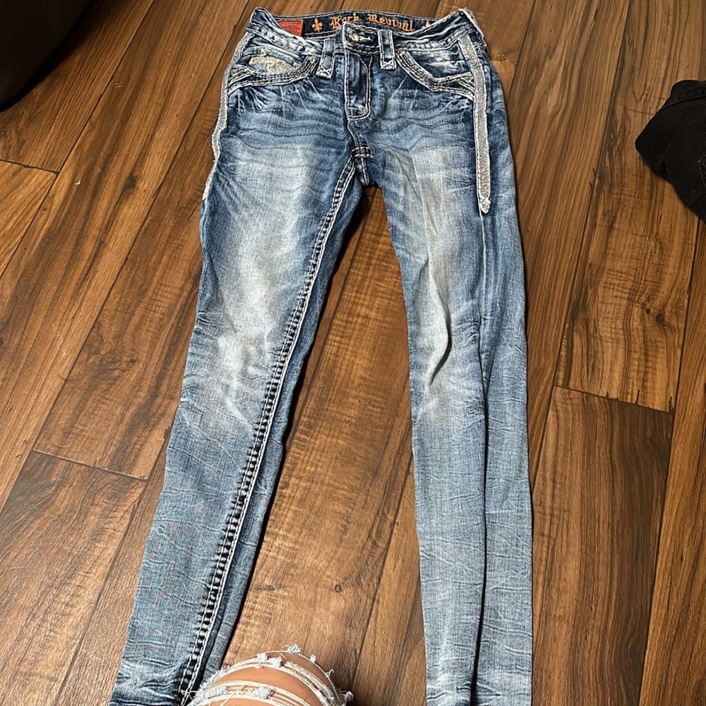 Women’s rock revival jeans